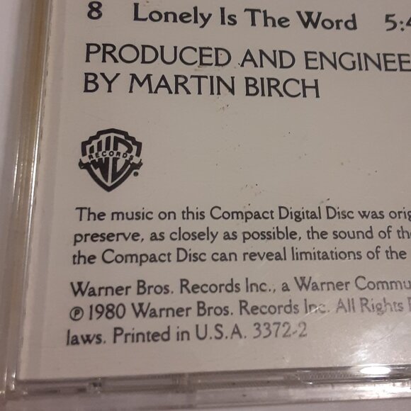 Black Sabbath Heaven and Hell CD 1980 - Picture 5 of 5